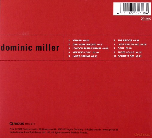 Dominic Miller: Fourth Wall [CD]