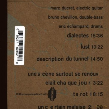 Ducret, Marc (B. Chevillion, E. Echampard): L'ombra di verdi [CD]