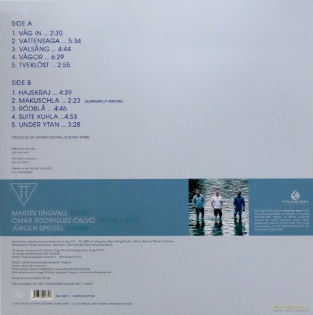 Tingvall Trio (M. Tingvall, O.R. Calvo, J. Spiegel): Vattensaga [WINYL]