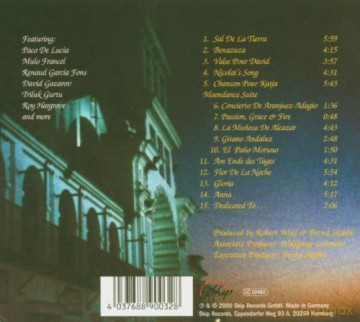 Robert Wolf (feat. Paco De Lucia, R. Hargrove, T. Gurtu, R. Garcia-Fons, M. Francel, D. Gazarov and more): Together [CD]