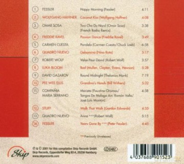Various Artists: Luka Bloom, C. Cuesta, P.W. Ellis, P. Fessler, D. Gazarov, W. Haffner, Quadro Nuevo, F. Ravel, M. Serrano, O. Sosa, Stuff, R. Wolf): New Colors vol. 1 [CD]