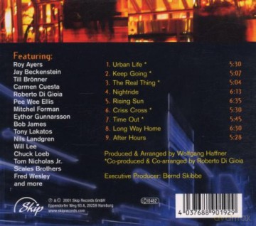 Wolfgang  Haffner (R. Ayers, J. Beckenstein, T. Brönner, C. Cuesta, M. Forman, P.W. Ellis, B. James, N. Landgren, C. Loeb, F. Wesley and more): Urban Life [CD]