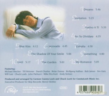 Cuesta-Loeb, Carmen (M. Brecker, C. Loeb, T. Brönner, B. James, D. Charles, B. Dunne, W. Haffner, Z. Katz, W. Lee, J. Patitucci, M. Ricchiuti, A. Snitzer): Dreams (digipack) [CD]