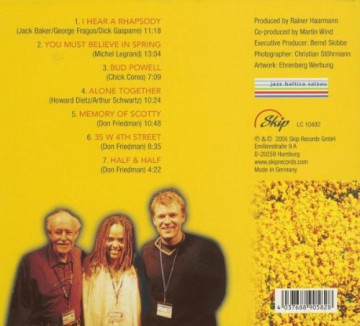 Don Salzau Trio Friedman (M. Wind, T.L. Carrington): Live at JazzBaltica [CD]
