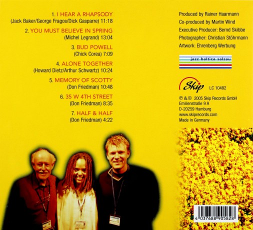 Don Salzau Trio Friedman (M. Wind, T.L. Carrington): Live at JazzBaltica [CD]