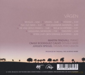 Tingvall Trio (M. Tingvall, O.R. Calvo, J. Spiegel): Vagen [CD]