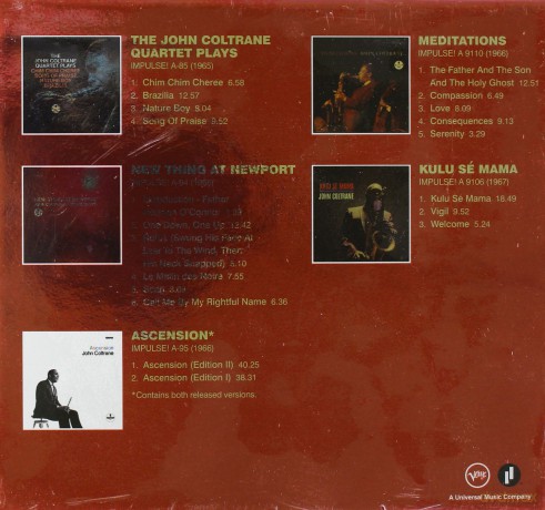 John Coltrane: The Impuls! Albums Vol.3 [5CD]