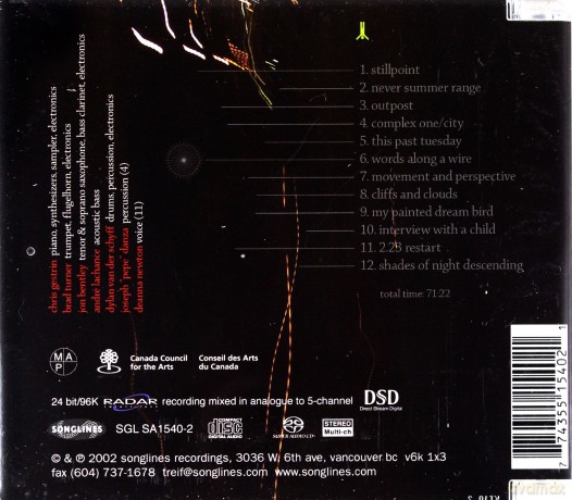 Gestrin, Chris (Brad Turner, Joe Bentley, Andre Lachance, Dylan van der Schyff): Stillpoint [SACD]