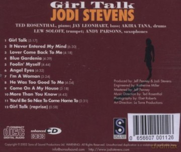 Jodi Stevens (T. Rosenthal, J. Leonhart, A. Tana, L. Soloff, A. Parsons): Girl Talk [CD]