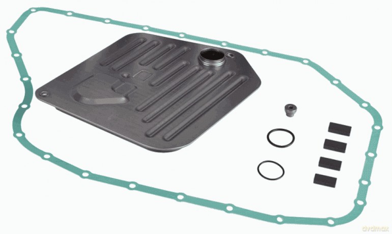 Zestaw części, wymiana oleju w automatycznej skrzyni biegów ZF 1058.298.049