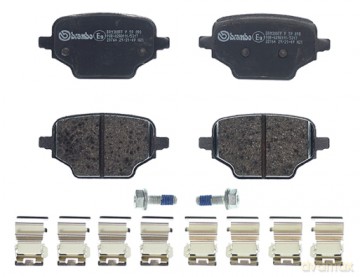 Zestaw klocków hamulcowych, hamulce tarczowe Brembo P 59 098 Peugeot Toyota Citroen