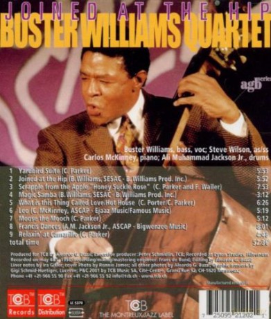 Buster Williams (S. Wilson, C. McKinney, A.M. Jackson): Joined at the Hip [CD]