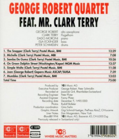 George Quartet Robert & Clark Terry: Live at Q4 [CD]