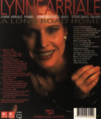 Arriale, Lynne Trio (J. Patitucci, S. Davis): A Long Road Home [CD]