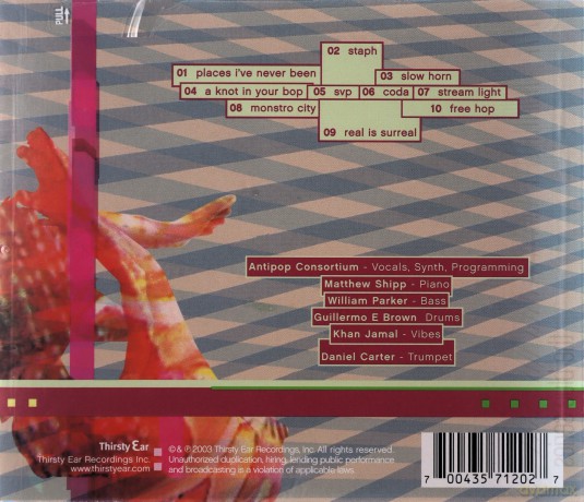 Antipop vs. Matthew Shipp (W. Parker, G.E. Brown, K. Jamal, D. Carter): Antipop Consortium [CD]