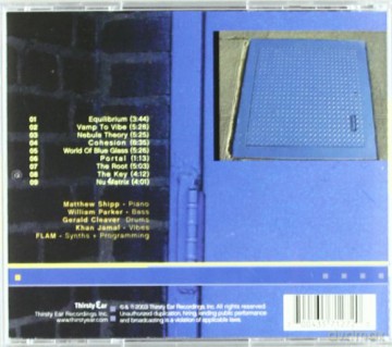 Shipp, Matthew (K. Jamal, W. Parker, G. Cleaver, FLAM): Equilibrium [CD]