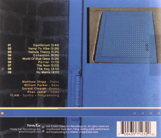 Shipp, Matthew (K. Jamal, W. Parker, G. Cleaver, FLAM): Equilibrium [CD]