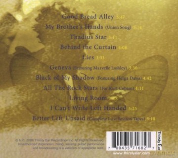Rux, Carl Hancock: Good Bread Alley [CD]