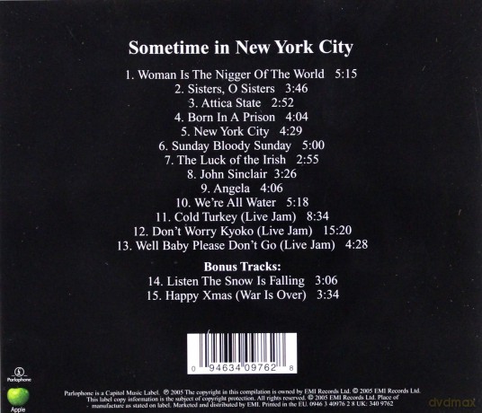 John Lennon: Sometime In New York City [CD]