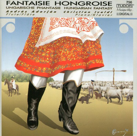 Andersen, Bartok, Farkas, Dohnanyi, Doppler, Kocsar, Terschak, Popp - Hungarian Fantasy: Andras Adorjan, Christian Ivaldi [CD]