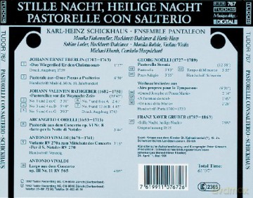 Stille Nacht, Heilige Nacht - Pastorelle con salterio: Karl-Heinz Schickhaus, Ensemble Pantaleon [CD]