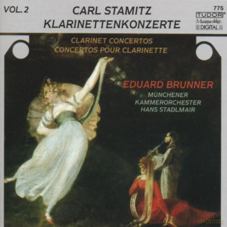Stamitz, Carl: Clarinet Concertos vol. 2: Eduard Brunner, Münchener Kammerorchester, H. Stadlmair [CD]