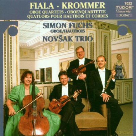 Krommer Fiala: Oboe Quartets: Simon Fuchs - oboe, Novsak Trio [CD]