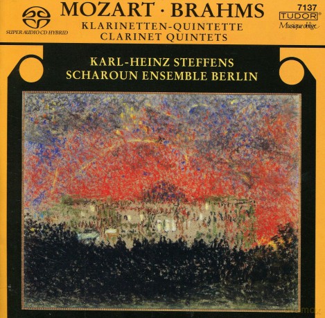 Mozart, Brahms: Clarinet Quintets: Scharoun Ensemble [SACD]