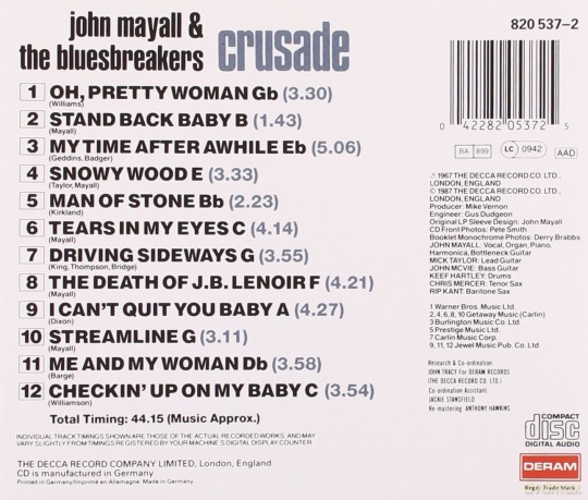 John Mayall: Crusade [CD]