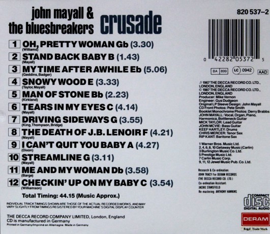 John Mayall: Crusade [CD]