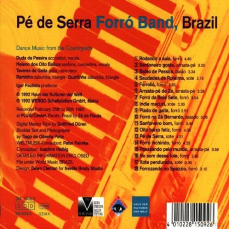 Pe De Serra Forro Band, Brazil: Dance Music from the Countryside [CD]