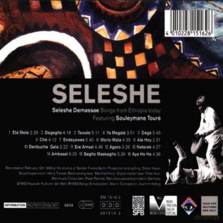 Seleshe Demassae feat. Souleymane Toure: Songs from Ethiopia Today [CD]