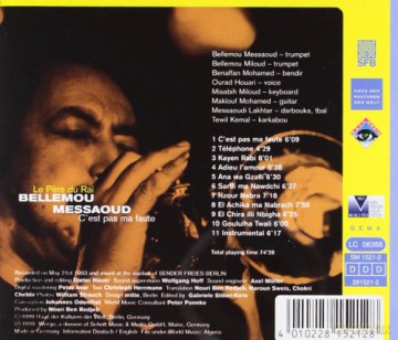 Bellemou Messaoud: Le Pere du Rai - C'est pas ma faute [CD]