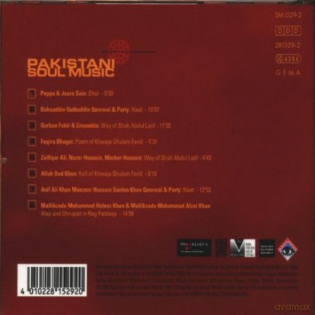 Various Artists: Pakistani Soul Music [CD]