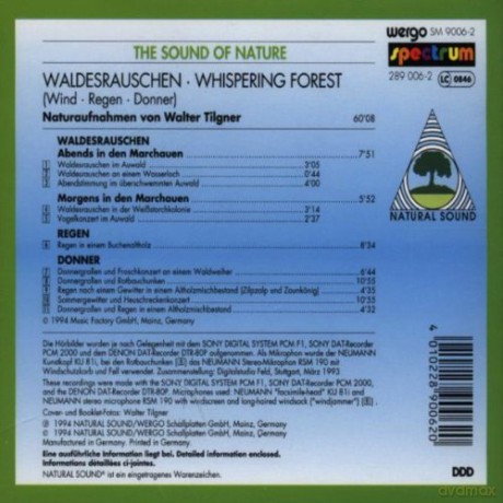 Music from Nature: Waldesrauschen: Whispering Forest [CD]
