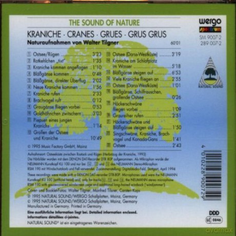 Music from Nature: Kraniche: Cranes [CD]