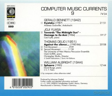 Various Artists: Computer Music Currents 9 [CD]