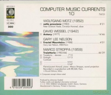 Various Artists: Computer Music Currents 10 [CD]