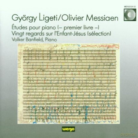 Volker Banfield - piano: Etudes pour piano, Vingt regards sur l'Enfant-Jesus [CD]