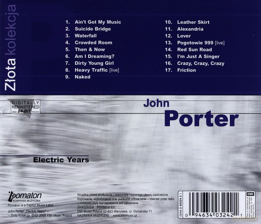 John Porter: Złota Kolekcja [CD]