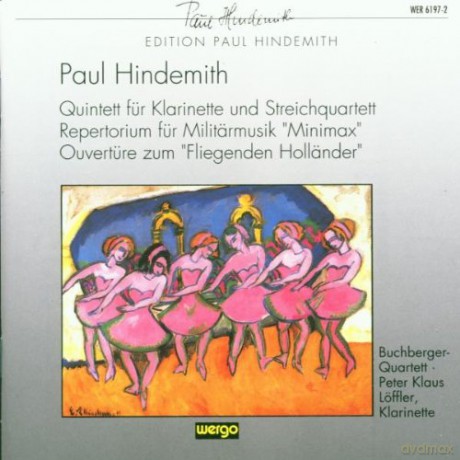 Buchberger Quartett, Peter Klaus Loffler - cl: Quintett fur Klarinette und Streichquartett, Repertorium für Militärmusik "Minimax", Ouvertüre zum "Fliegenden Holländer" [CD]