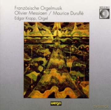 Edgar Krapp - organ: Französische Orgelmusik [CD]