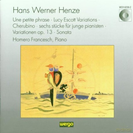 Homero Francesch - piano: Une petite phrase, Lucy Escott Variations, Cherubino, 6 Stücke für junge Pianisten, Variationen op. 13, Sonata [CD]