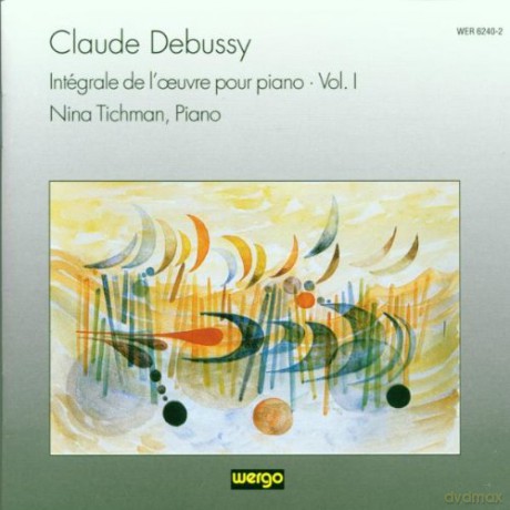Nina Tichman - piano: Integrale de l'oeuvre pour piano vol. 1 [CD]