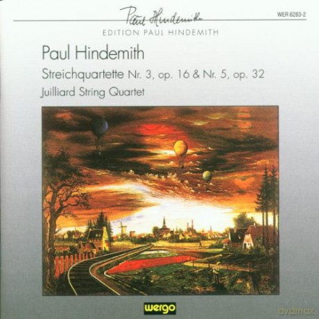 Juilliard String Quartet: Streichquartette Nr. 3 op. 16 & Nr. 5 op. 32 [CD]