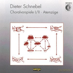 Gerd Zacher - organ, Juan Allende-Bin, Giuseppe G. Englert, Interpretenensemble Darmstadt, Carla Henius, Gisela Saur-Kontarsky, William Pearson, Dieter Schnebel - rehearsal: Choralvorspiele I/II, Atemzüge [CD]