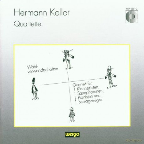 Werner Tast - flute, Jurgen Kupke - clarinet, Manfred Hering - saxophone, Walter Muller - viola, hermann Keller - piano: Wahlverwandschaften [CD]
