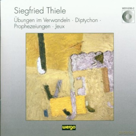 Rundfunk-Sinfonieorchester Leipzig, Wolf-Dieter Hauschild - cond, Siegfried Thiele - cond, Ensemble Avantgarde, Johann- Margarete Volke - soprano, Rundfunkchor Leipzig, Margarete Kugler-Kluvetasch - harp: Übungen im Verwandeln, Diptychon, Prophezeiungen, 