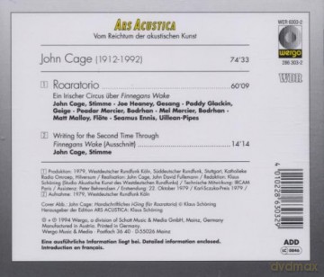 John Cage: Roaratorio [CD]