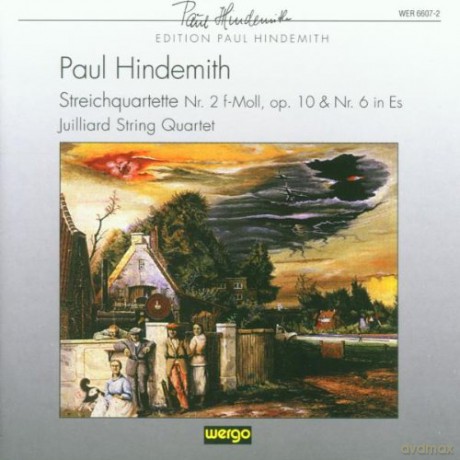 Juilliard String Quartet: Streichquartette Nr. 2 f-Moll op. 10 & Nr. 6 in Es [CD]